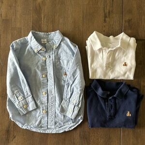 Gap Toddler Boy 2T Shirt/Polo Bundle!